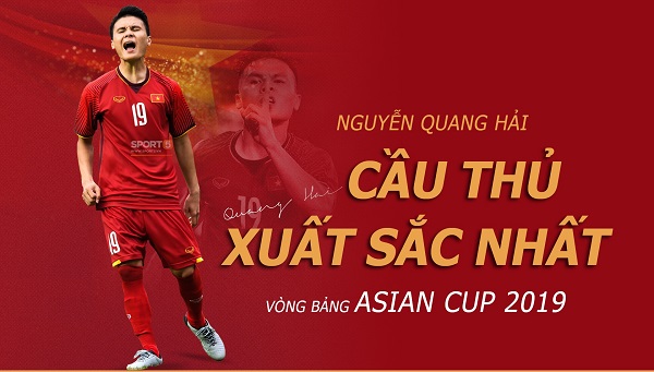 cầu thủ Nguyễn Quang Hải 
