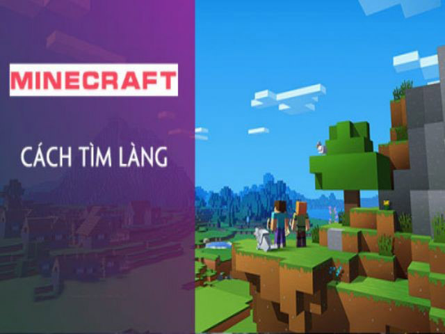 Cách tìm dân làng trong Minecraft PC