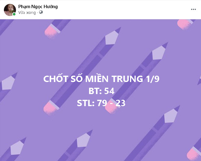 chốt số miền trung 1/9