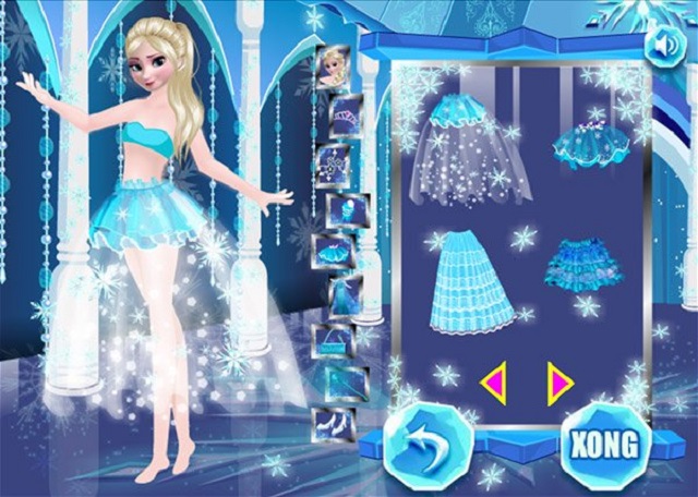 Game thời trang Elsa